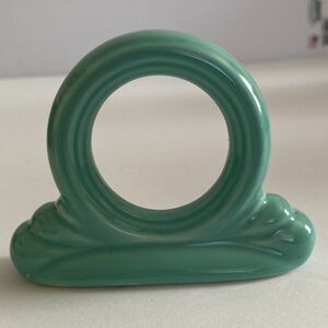 Fiestaware Sea Mist Retired Color Discontinued Napkin Ring